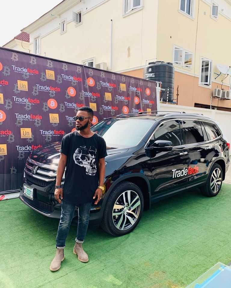 Samuel Perry, popularly know as Broda Shaggi has just been named the official Brand ambassador for Blockchain and Fintech Company based in Nigeria- Tradefada.