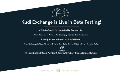 Kudi Exchange is Live in Beta Testing