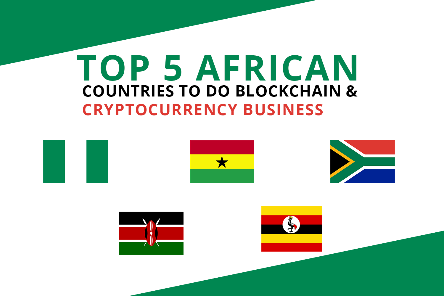 top 5 Africa countries to do blockchain and cryptocurrency business