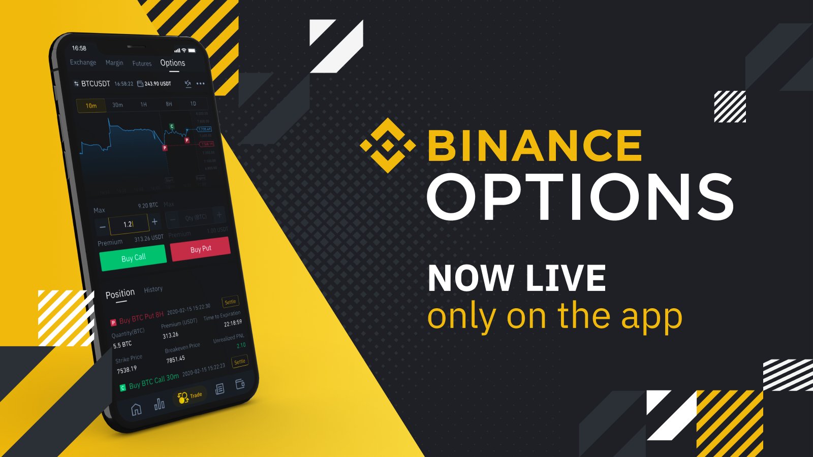 Binance Launches Option Trading on its Mobile App ...