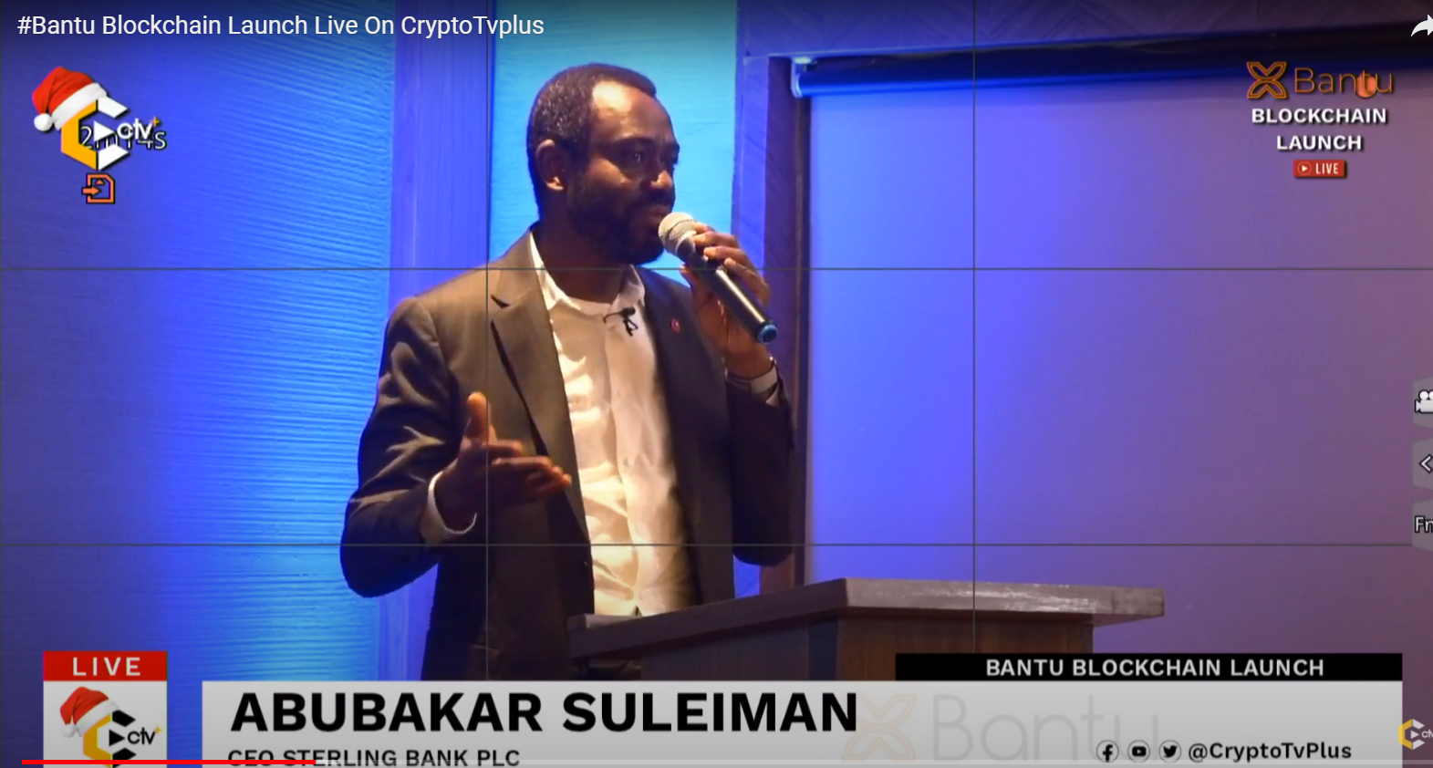 The Era of Fiat Currency is Gone – Abubakar Suleiman Sterling Bank CEO (cryptotvplus)