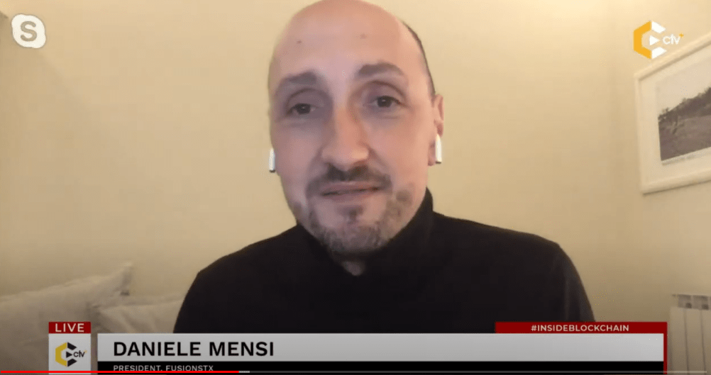 "Crypto is not the future of investing, it's the present"- Daniele Mensi