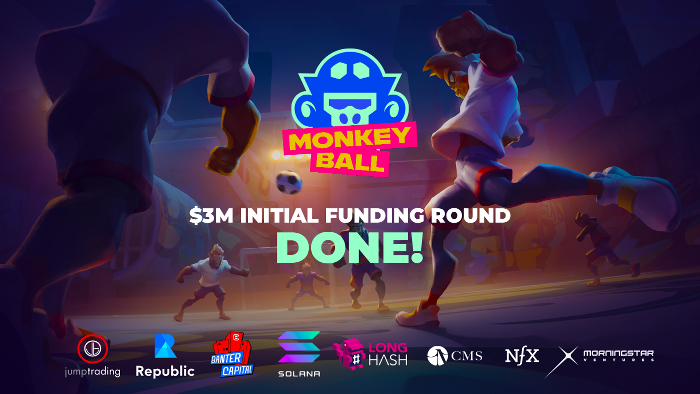 Solana based Blockchain Game MonkeyBall Raises $3M from Top VCs