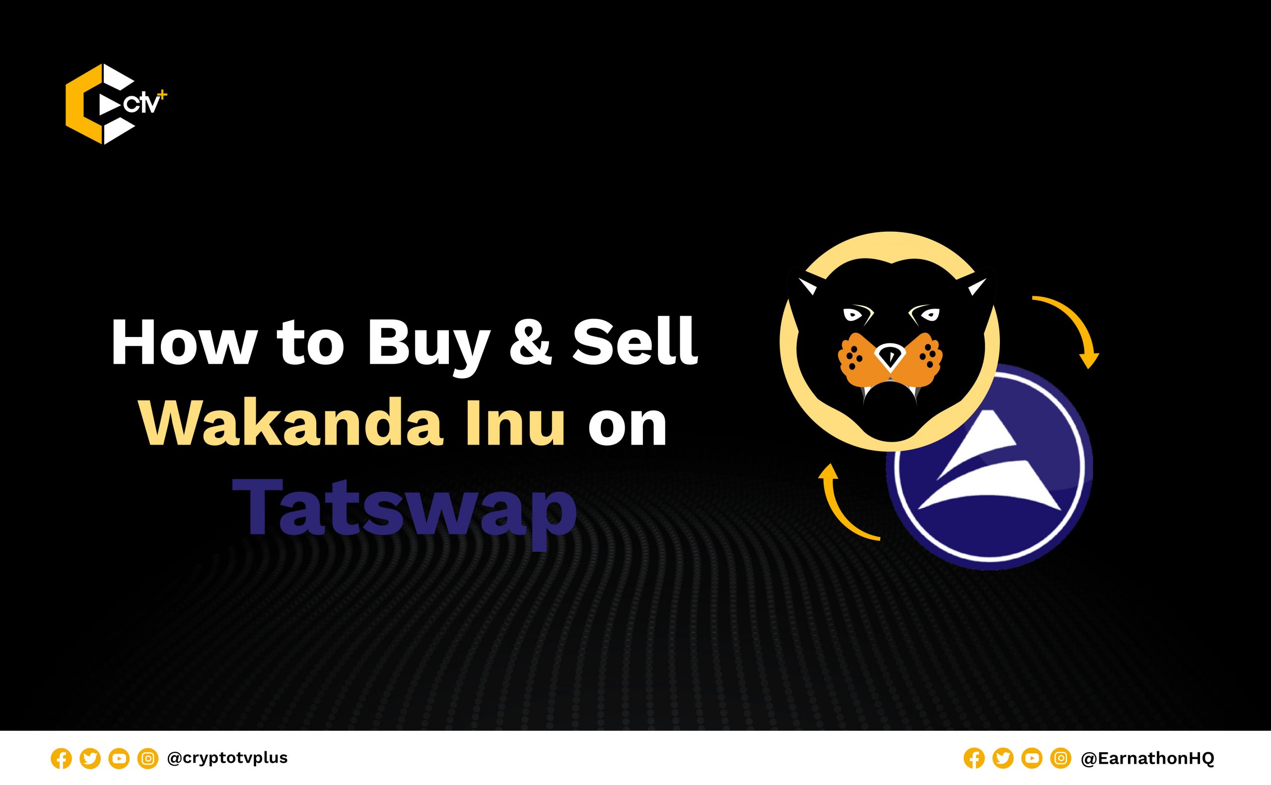 How to Buy and Sell Wakanda Inu on Tatswap