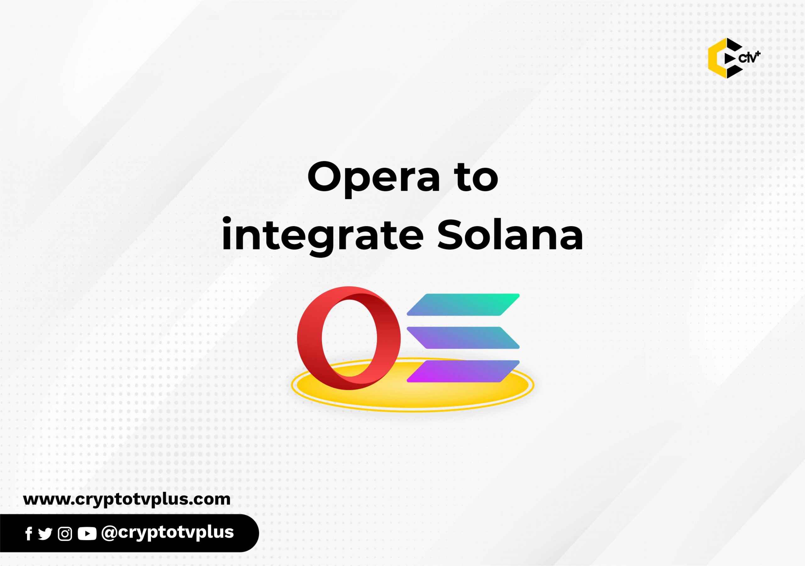 Opera Announces Support for Solana