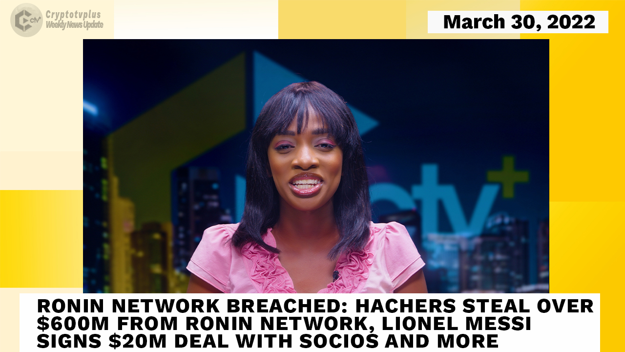 - #Ronin Network Breached: Hackers Steal Over $600M From Ronin Network - #Lionel Messi Signs $20M Deal With Socios - #Toni Kroos Launches His First NFT