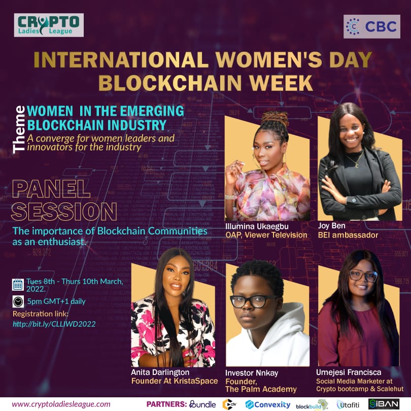 Prudence Chioma

Freda Amodun 

Umejesi Francisca 

Investor Nnkay 

Joy Ben  

Anita Darlington

Cryptotvplus 