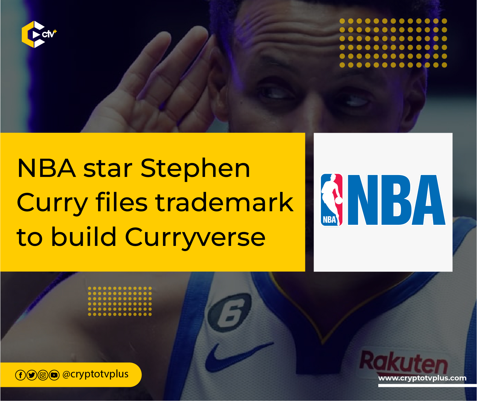 Steph Curry Files 'Curryverse' Metaverse Trademark