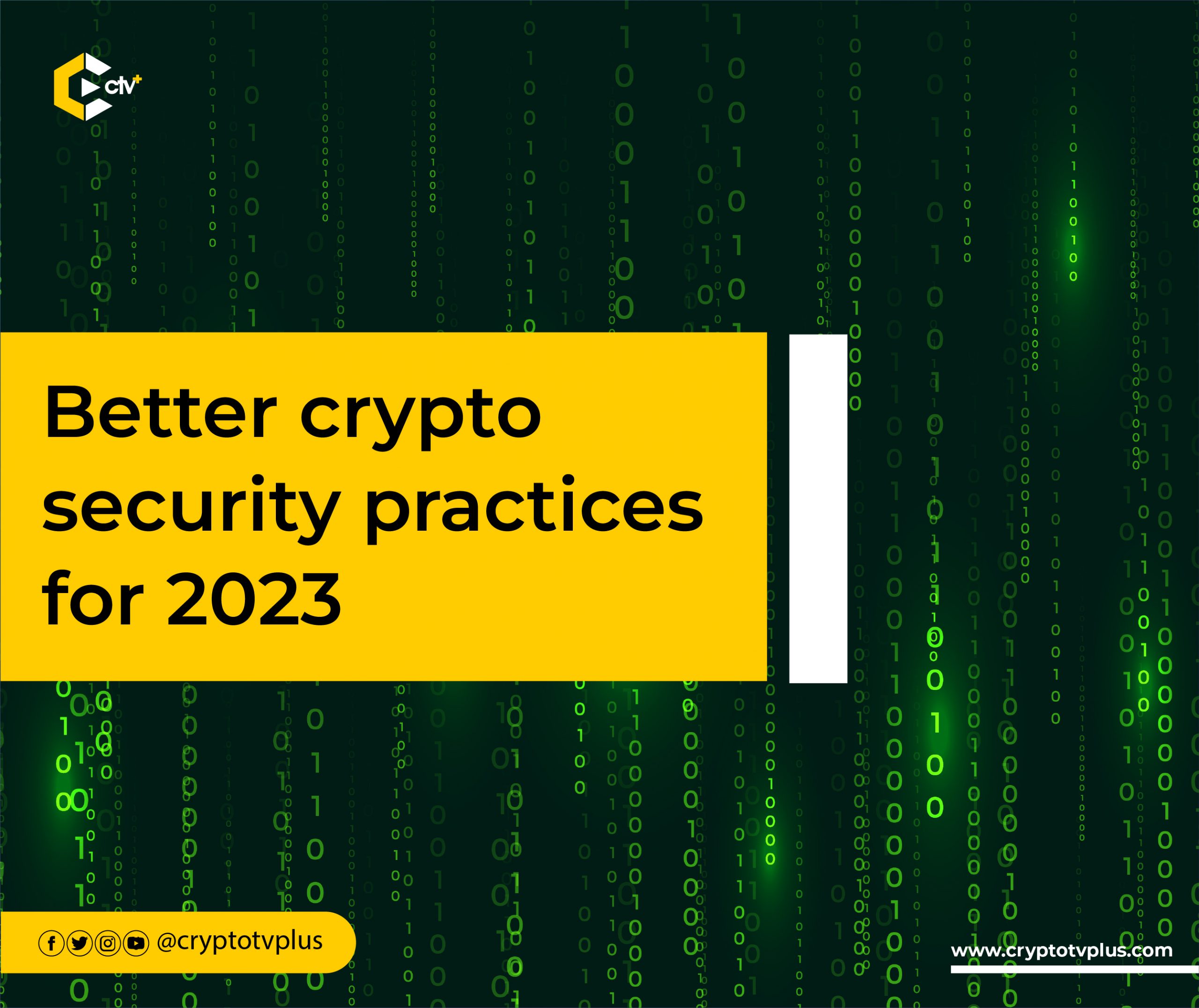 Better crypto security practices for 2023