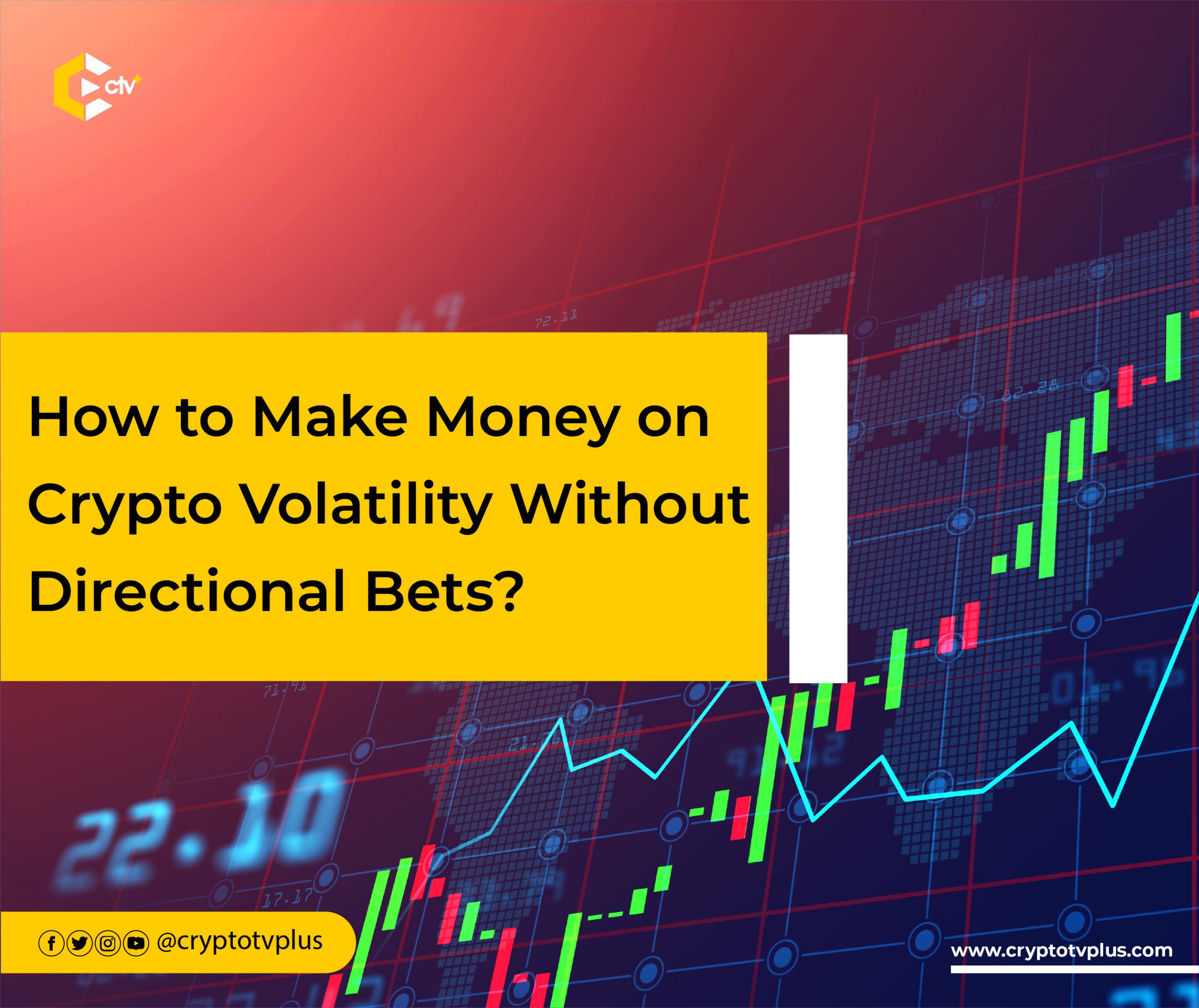 How to make money on crypto volatility without making directional bets