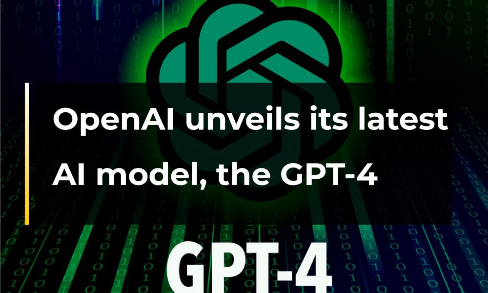 Openai Unveils Its Latest Ai Model The Gpt 4 Cryptotvplus The Leading Blockchain Media Firm Openai Unveils Its Latest Ai Model The Gpt 4 Cryptotvplus The Leading Blockchain Media Firm