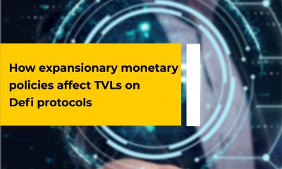 How expansionary monetary policies affect TVLs on Defi protocols