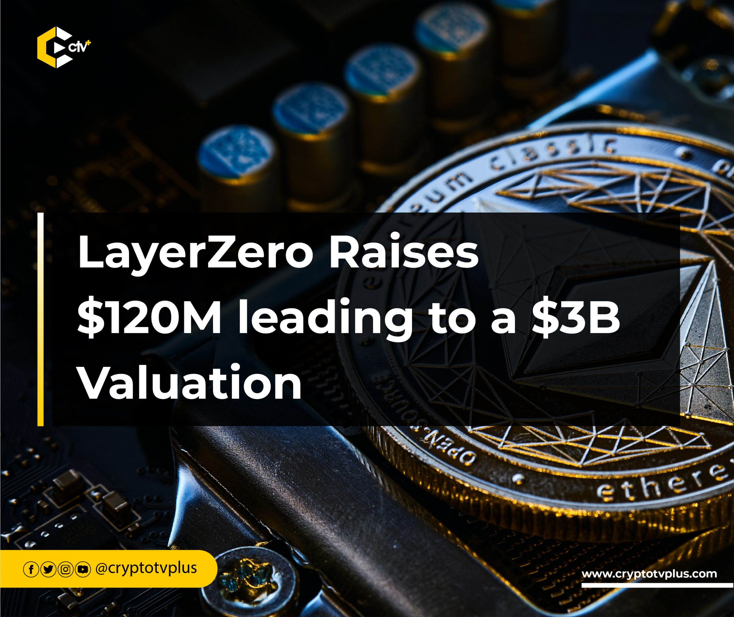LayerZero Raises $120M leading to a $3B Valuation-