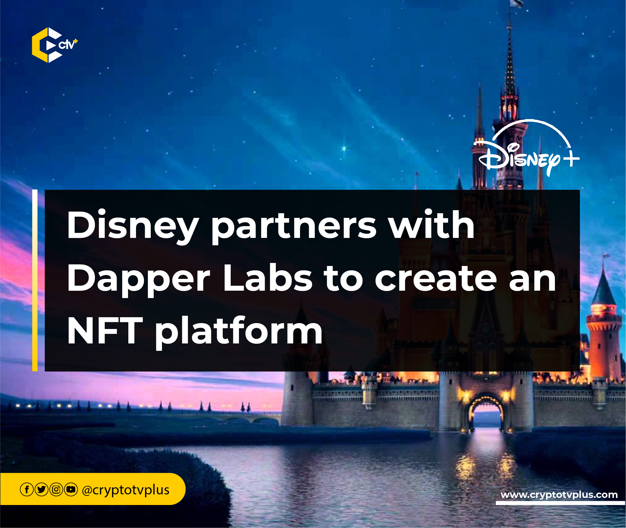 Disney Does NOT 'Partner' With Crypto Companies