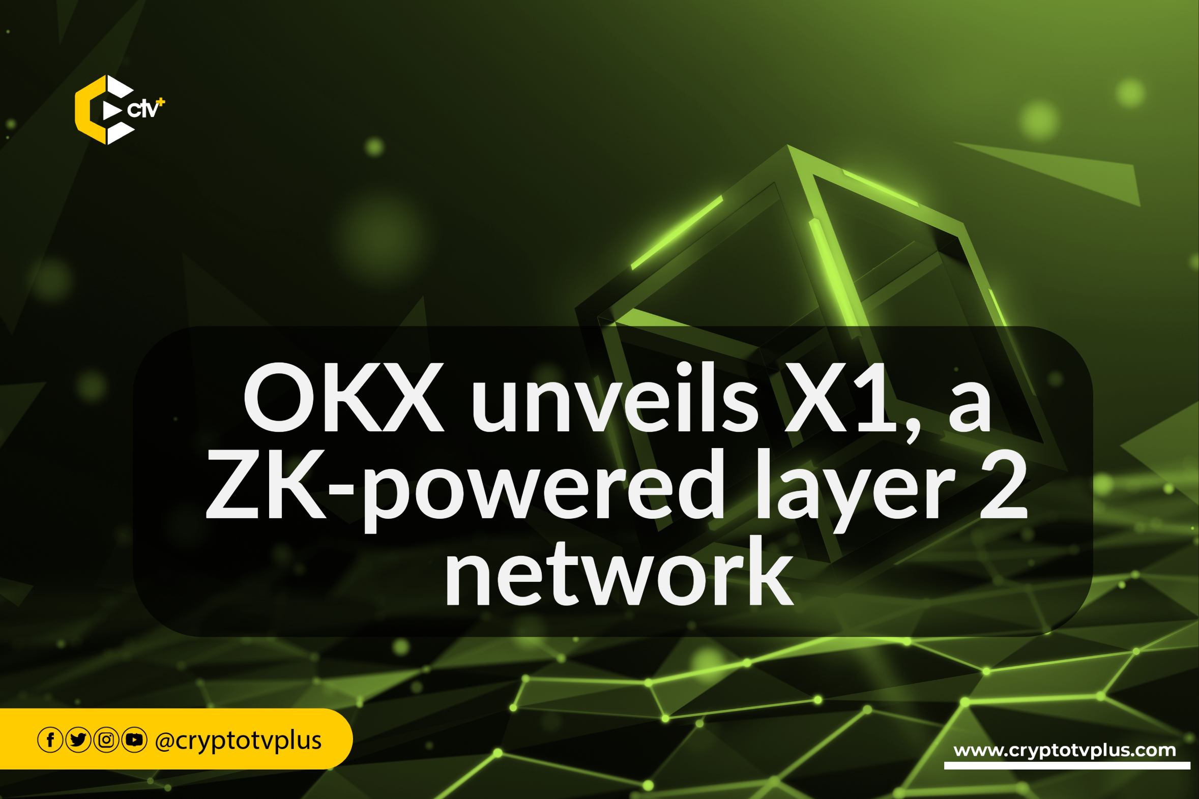 OKX unveils X1, a ZK-powered layer-2 network connecting OKX & Ethereum. Achieve near-instant finality, unified liquidity, and reduced gas costs. Enhance asset interoperability and deploy DApps easily with X1.