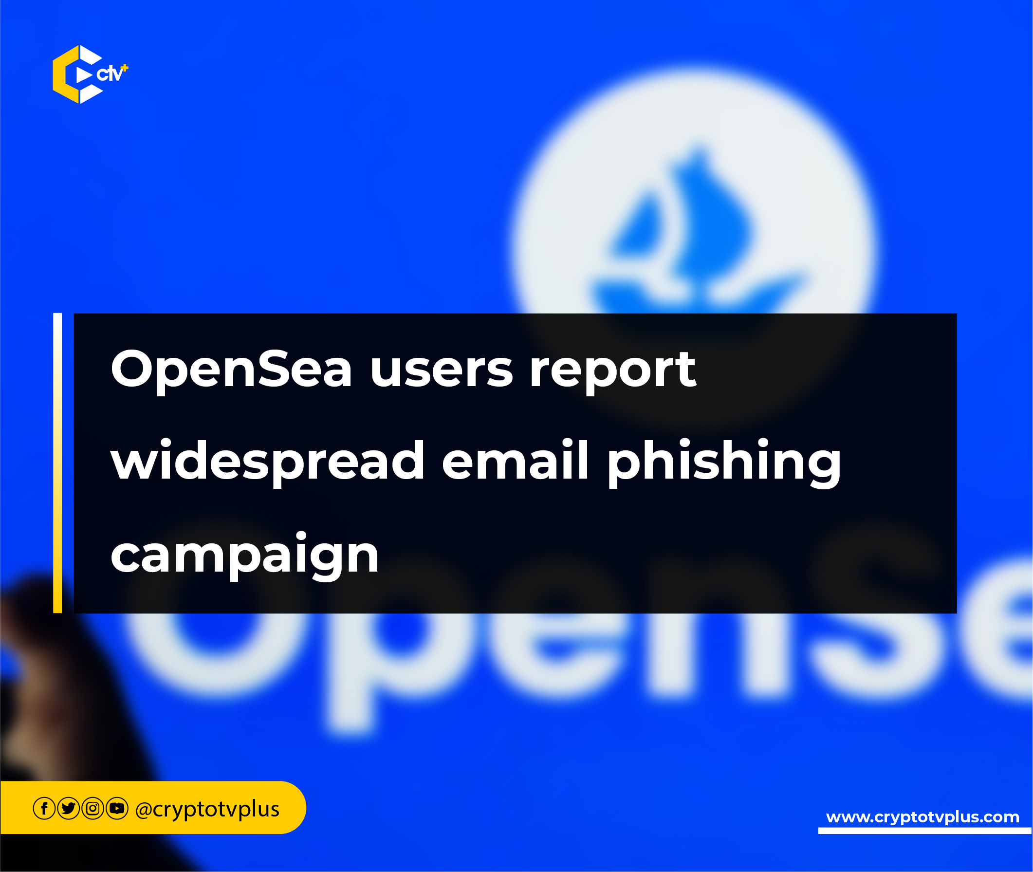 OpenSea discloses data breach, warns users of phishing attacks