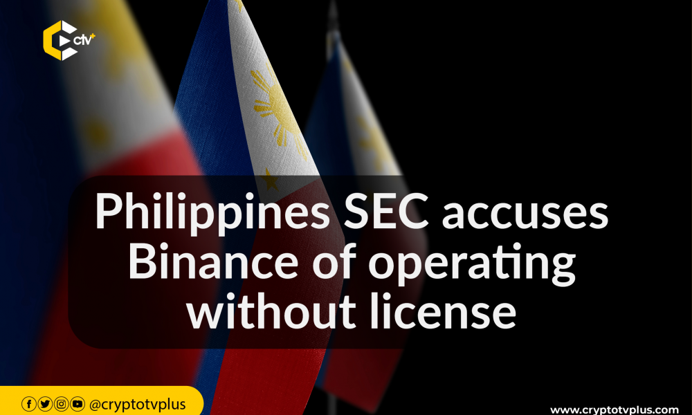 Philippines Sec Accuses Binance Of Operating Without License Cryptotvplus The Leading 1316