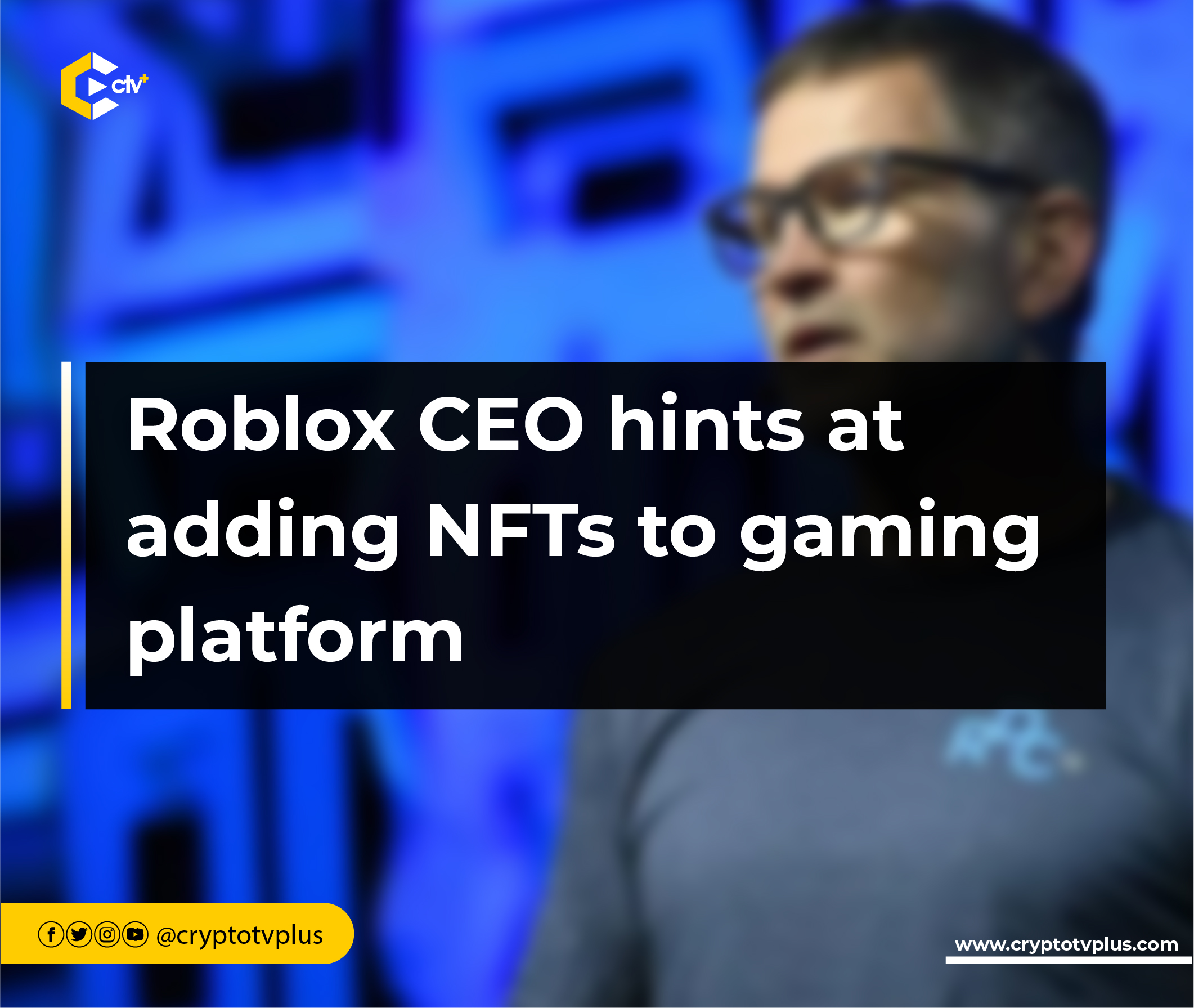 Roblox CEO Envisions a Future with Cross-Platform NFT Trading