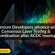 Latest Ethereum All Core Developers Consensus call #124 highlights updates in the Ethereum ecosystem, including successful onboarding to Devnet #12 and enabling MEV-Boost.