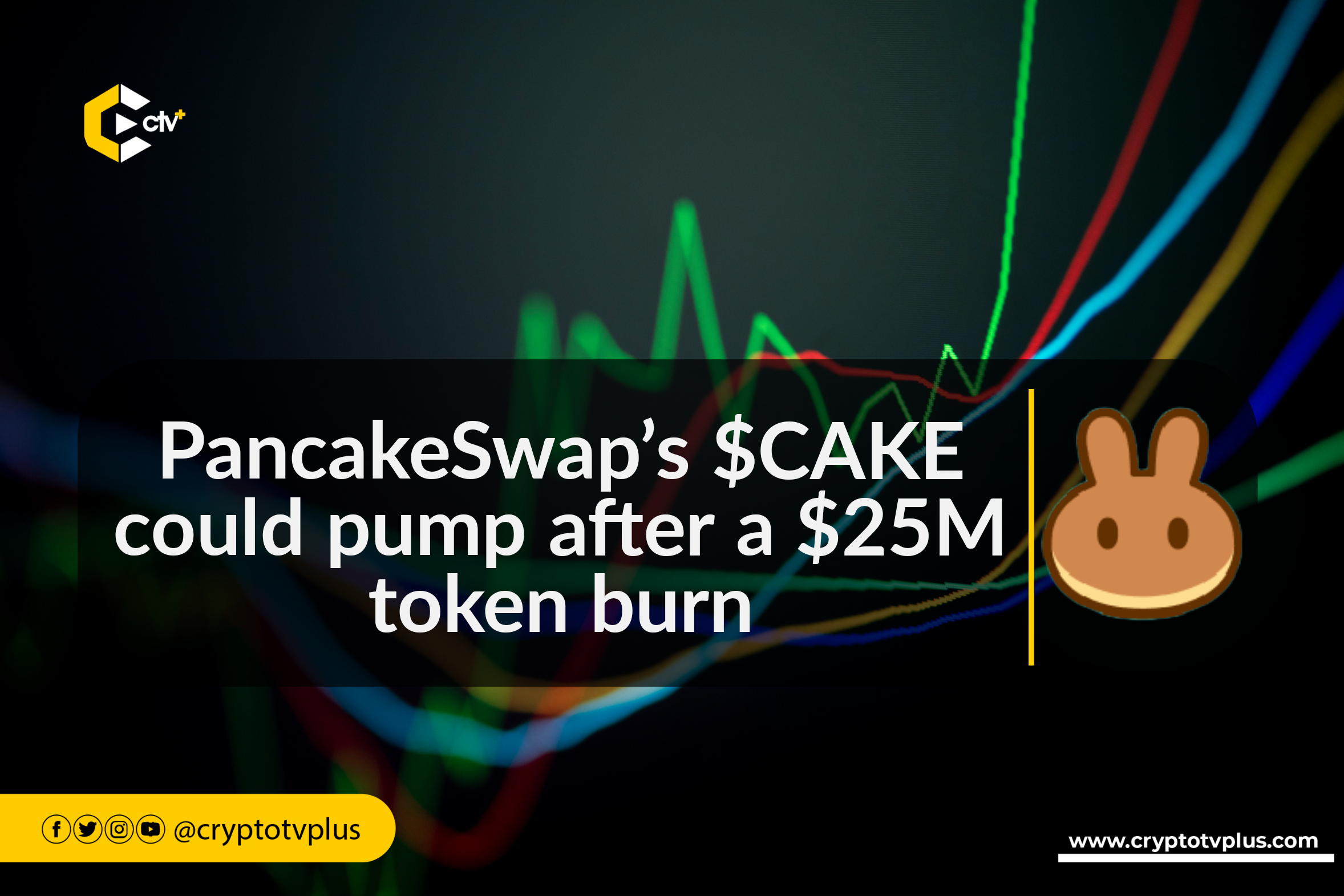 PancakeSwap executes strategic token burn, removing 8.7M CAKE tokens worth $25M. Could this spur a token pump?