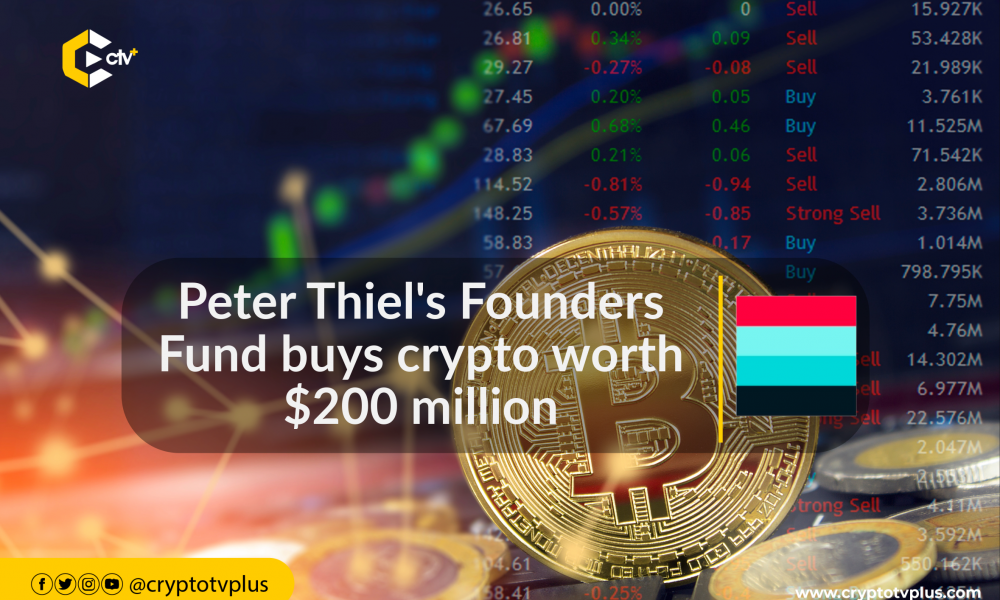 Peter Thiel's Founders Fund Buys Crypto Worth $200 Million ...