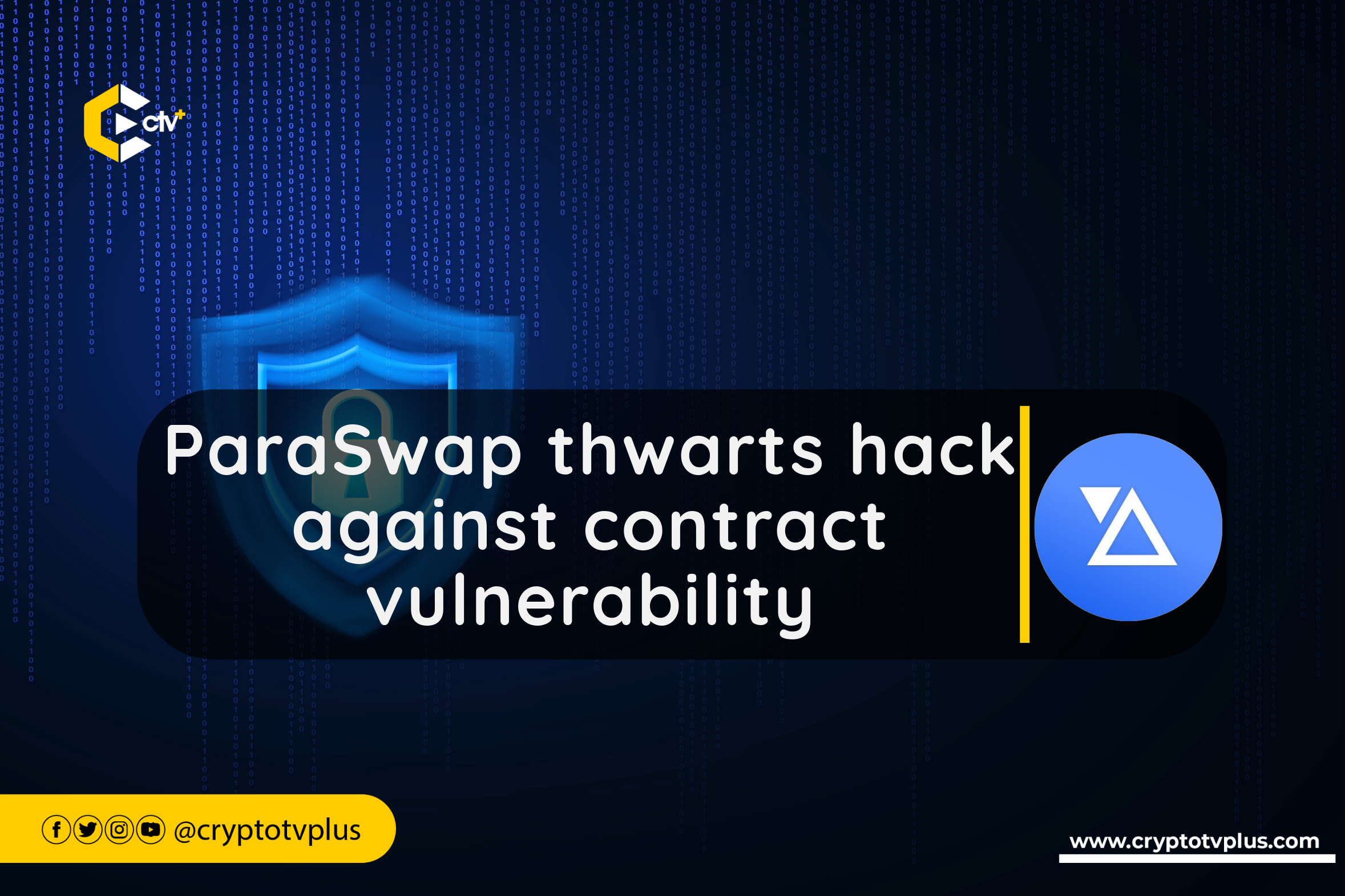 ParaSwap successfully thwarted a hacking attempt targeting vulnerabilities in the Augustus v6 contract, ensuring the platform's security and integrity.