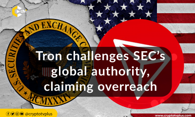 Tron challenges the SEC's global authority in a lawsuit, claiming that the SEC lacked global jurisdiction and overstepped its boundaries with the legal action.