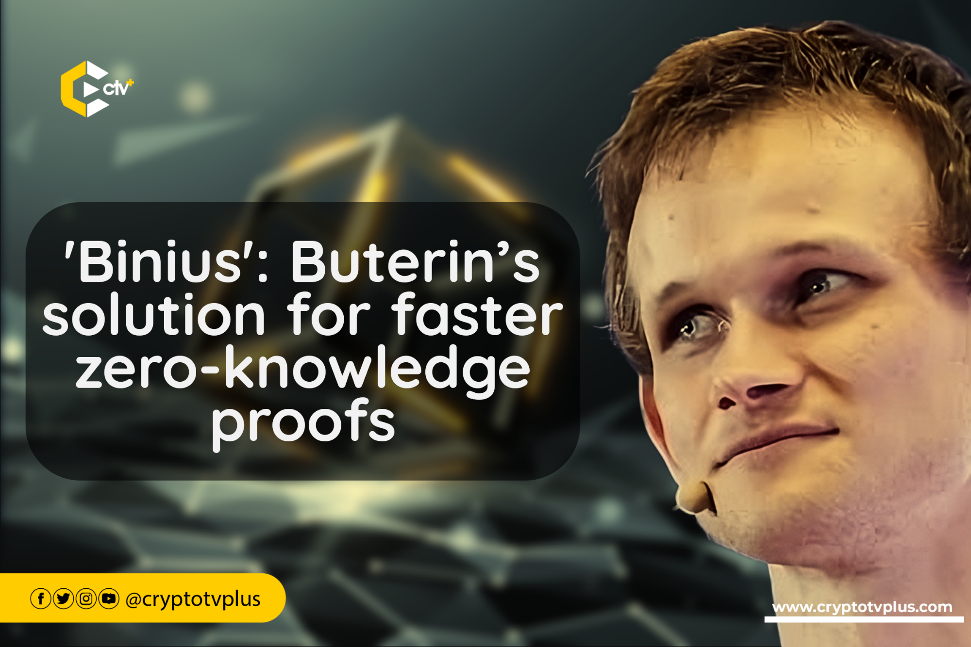 'Binius': Vitalik Buterin's innovative solution aims to speed up zero-knowledge proofs, enhancing blockchain efficiency and scalability.