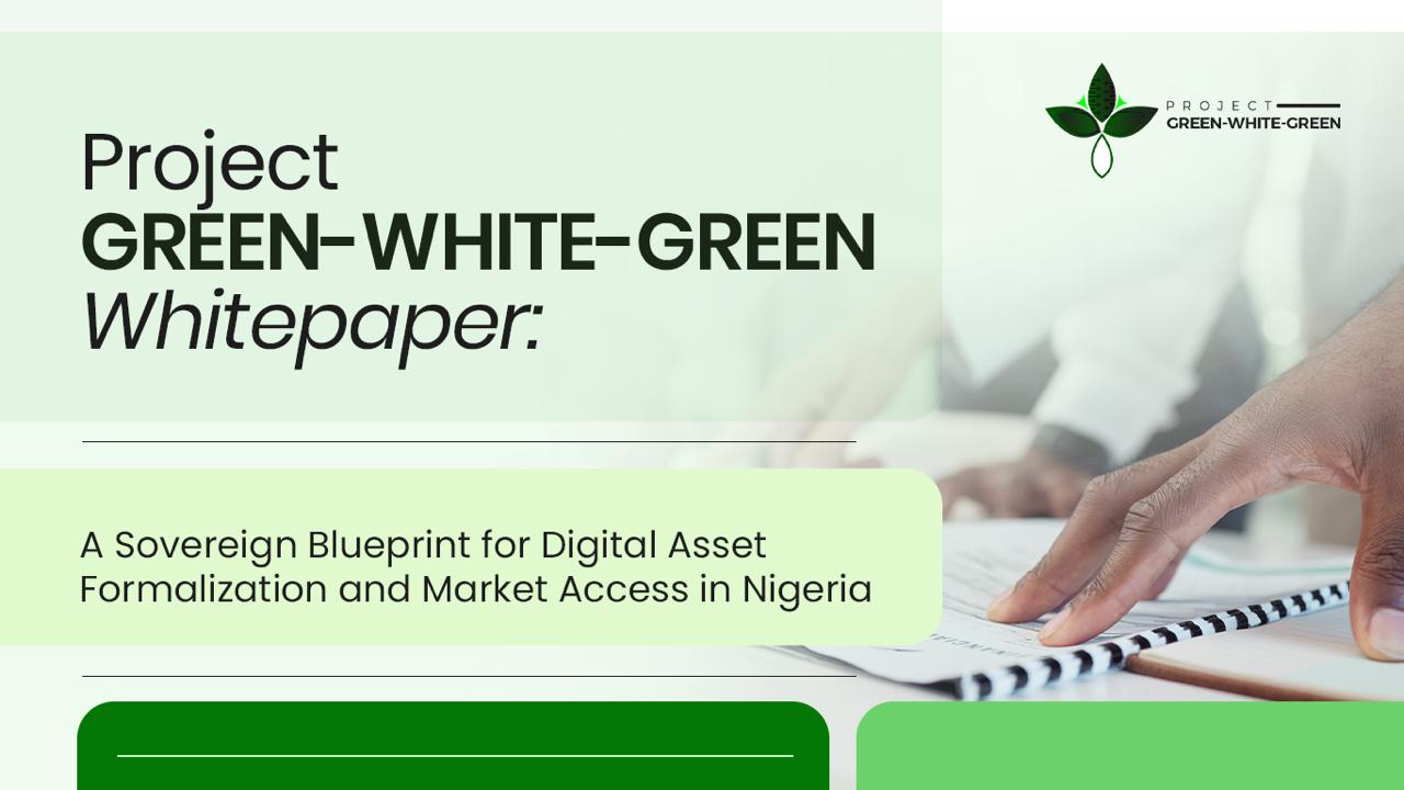 VASPA unveils Project Green-White-Green, a roadmap to formalize Nigeria’s virtual asset sector and drive a $1 trillion economy by 2030.