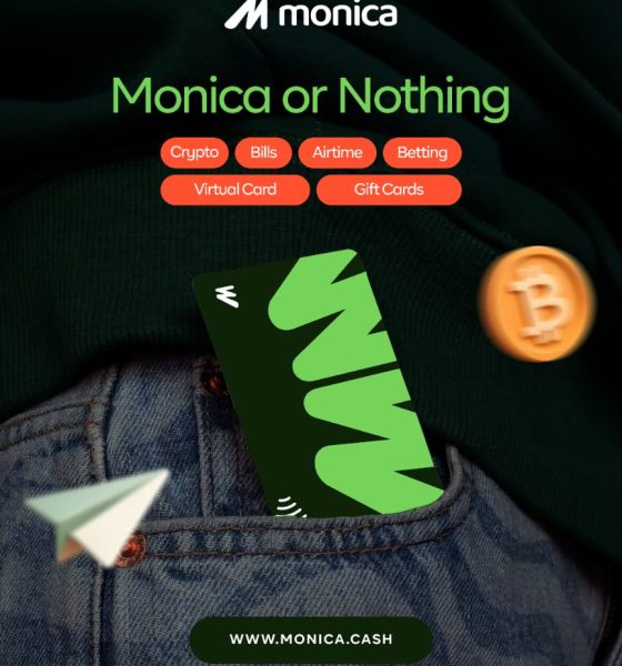 As crypto payments surge across Nigeria, Monica Cash is helping users turn bitcoin and stablecoins into instant naira payouts without the stress of P2P delays.